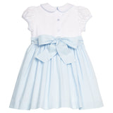 Little English Blue Bunny Peter Pan Dress