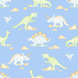James & Lottie Pima Dinosaur Rory Diaper Set