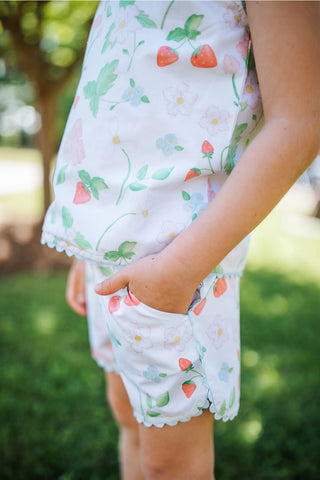 Grace & James Kids Strawberry Short Set