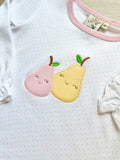 Luigi Kids Pink Dot Pear Long Sleeve Top
