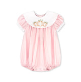 Lullaby Set Pink Pumpkin Embroidered Louise Bubble