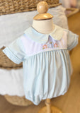Baby Sen Blue Sawyer Pumpkin Bubble