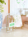 Simply Jessica Marie Gold Tabletop Easel