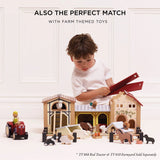 Le Toy Van Wooden Farmyard Stacking Animals & Bag