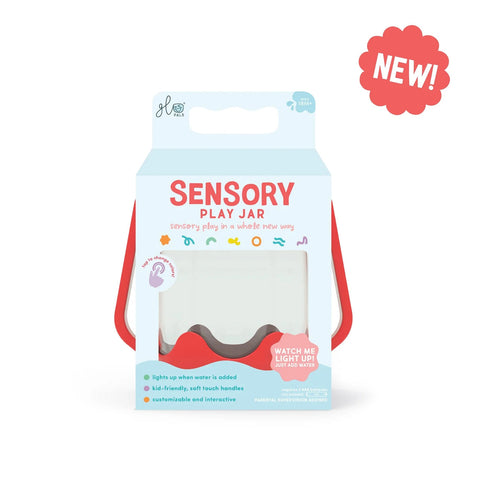 Glo Pals Sensory Jar- Coral