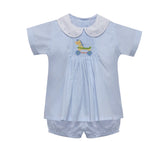Baby Sen Vintage Horse Diaper Set