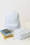 TRVL Blue Blue Ribbon Floral Backpack