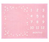 Chappy Wrap Milestone Mini Blush Blanket