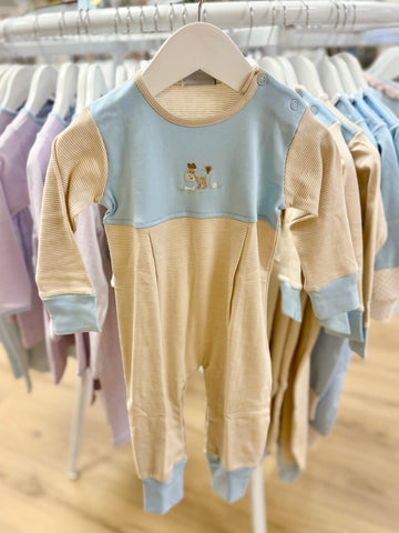 Squiggles by Charlie Puppy with Bone Long Romper