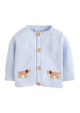 Little English Boys Lab Crochet Cardigan