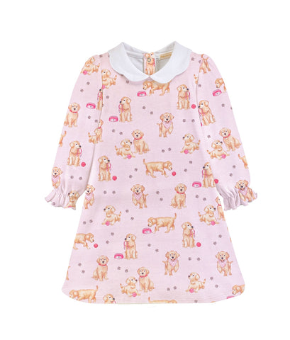 Baby Club Chic Pink Puppy Adventures Dress