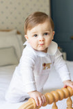 Little English Boys Lab Playsuit