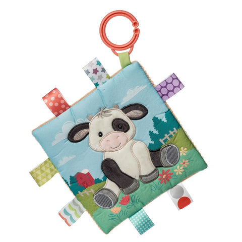 Mary Meyer Crinkle Me Taggies- Buttercup Cow