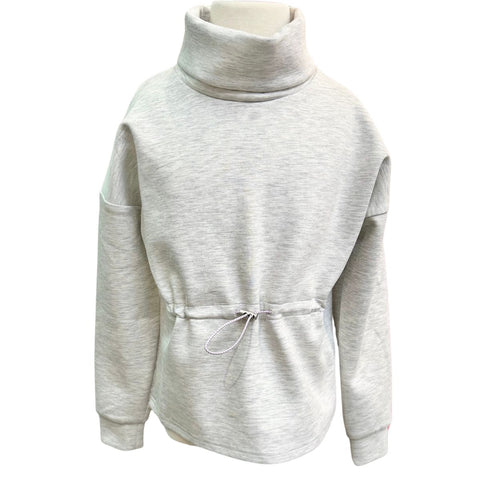 Pleat Collection Grey/Lilac Cozy Nell Top