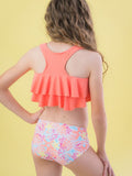 Ruffle Butts Sunset Seashells Flounce Bikini