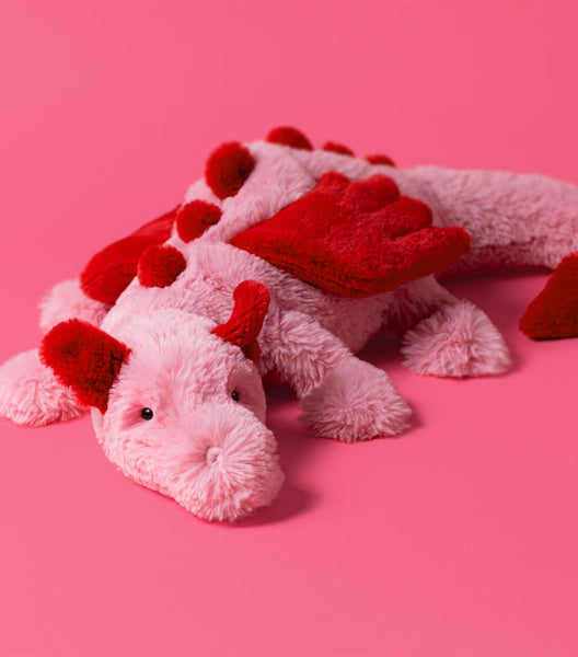 Jellycat Heart Dragon *In Store Only* – Pink Sheep Boutique