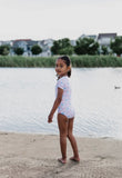 Ollie Jay Patriotic Watercolor Zoey Swimsuit