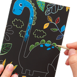 Ooly Mini Scratch & Scribble Art Kit: Dino Days