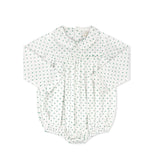 Lullaby Set Mistletoe Green Swiss Dot Bubble
