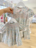Percy & Tyne Lynwood Floral Goldie Bishop Bloomer Set