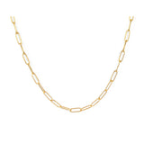 Ethic Goods Paperclip Classic Gold  Necklace