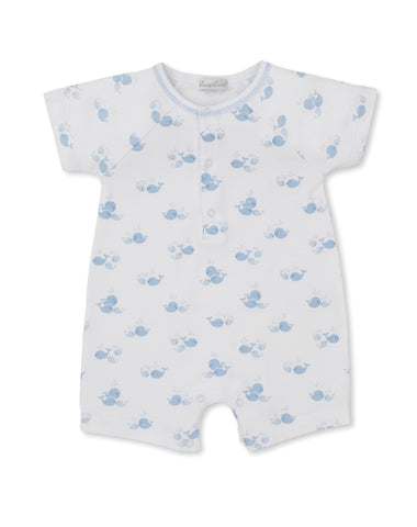Kissy Kissy Whale Wonder Short Playsuit