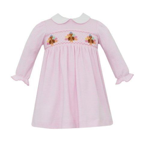 Petit Bebe Knit Turkey Dress