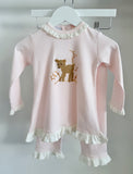 Squiggles by Charlie Pale Pink Fawn Pant Set