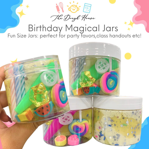 The Dough House Fun Size Birthday Magical Jars