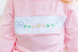 Trotter Street Pink Flower Jogger Set