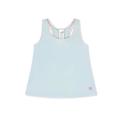 Set Athletics Cotton Candy Blue/Pink Ric Rac Riley Tank