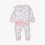 Magnetic Me Emily Lavender Floral Footie