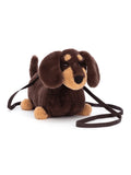 Jellycat Otto Sausage Dog Shoulder Bag