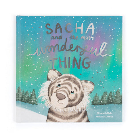 Jellycat Sacha & The Most Wonderful Thing Book