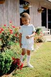 Lullaby Set Blue Windowpane Andrew Short Set