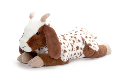 The Petting Zoo Spotted Brown Goat 20"