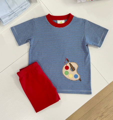 Zuccini Kids Paint Short Set