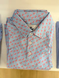 SouthBound American Flag Performance Polo