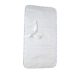 TRVL Blue Ribbon Floral Changing Pad