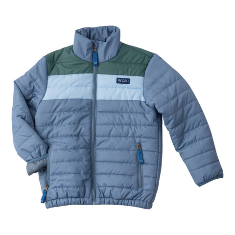 Prodoh Bluefin Color Block Puffer Jacket