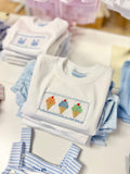 Petit Bebe Ice Cream Bloomer/Short Set