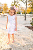 Mint Magnolia Tremont Twin Pops Scallop Shift Dress (Big Girls)