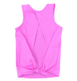 Be Elizabeth Cotton Candy Pink Tie Back Top *Pre Sale*
