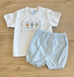 Petit Bebe Ice Cream Bloomer/Short Set