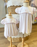 Baby Sen Pink Rowan Gingerbread Dress