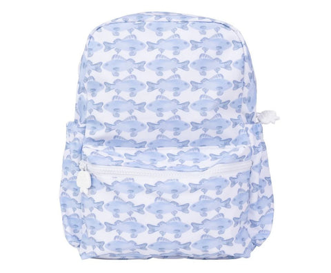 Apple of My Isla Fish Backpack- Small