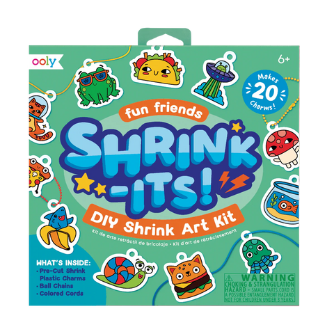 Ooly Shrinks Its Fun Friends Art Kit