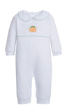 Little English Pumpkin Crochet Playsuit