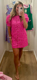 Spotted in Pink Dress