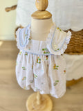 Anvy Kids Jungle Girls Bubble with Eyelet Lace